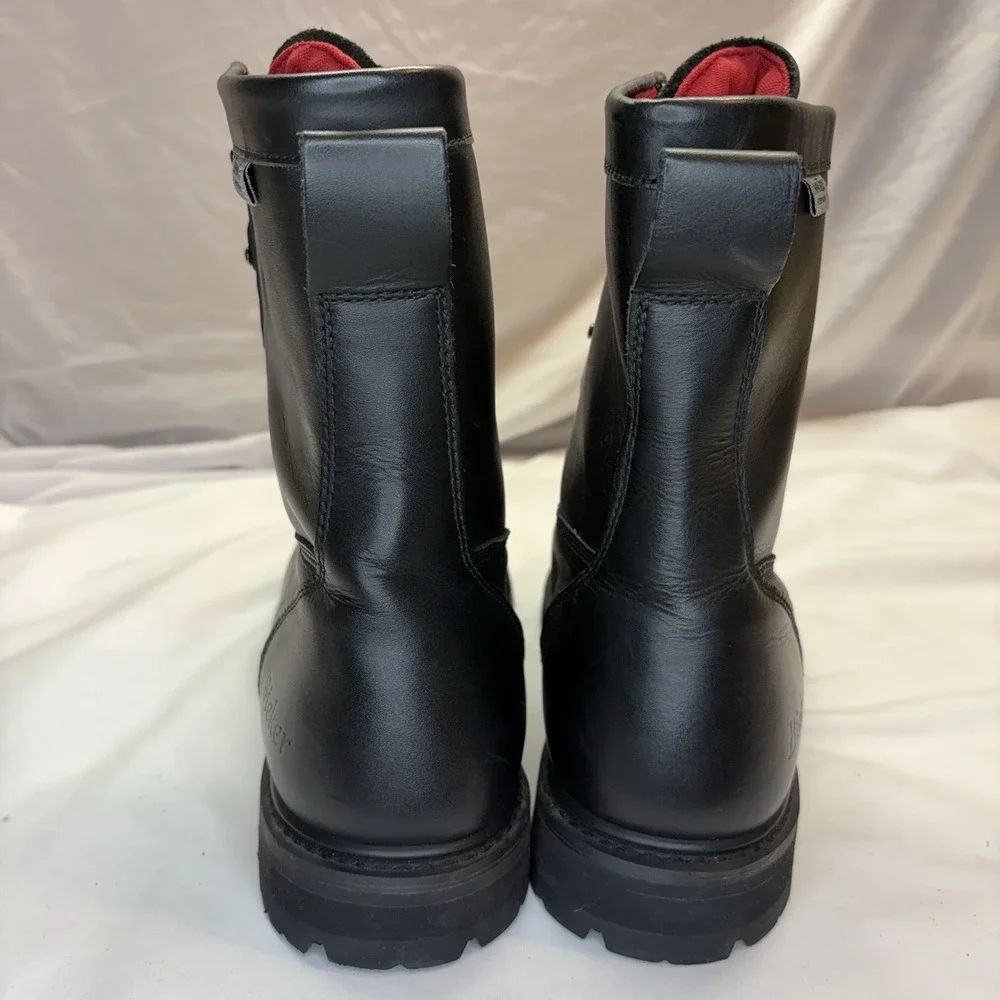 Bieker Waterproof Leather Work Boots Mens Size 14 W Wide Width Black SympaTex